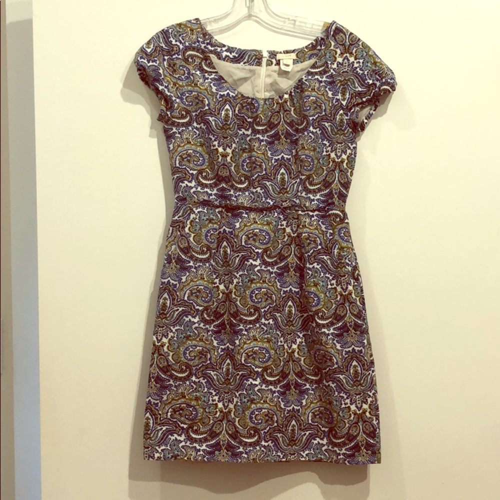 Paisley J Crew dress